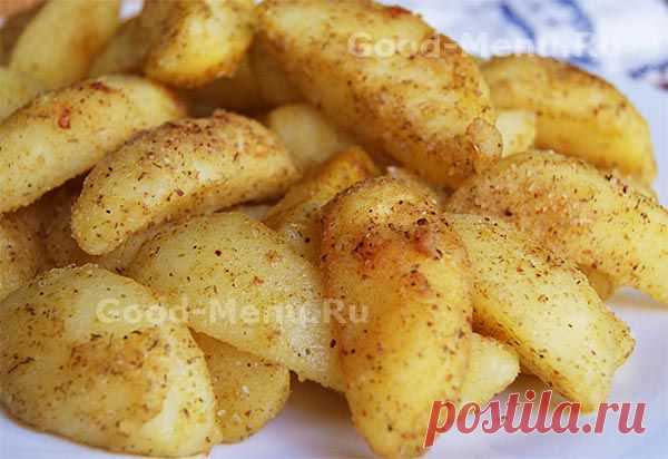 КАРТОШКА ПО-ДЕРЕВЕНСКИ - рецепт с пошаговыми фото