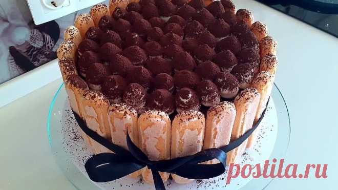 Рецепт торта Тирамису с кремом маскарпоне!