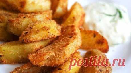 Ароматный запеченный картофель - полезные рецептики для вашей семьи - Вторые блюда | Люблю готовить