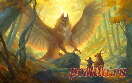 ArtStation - Golden Forest, Sandara Tang
