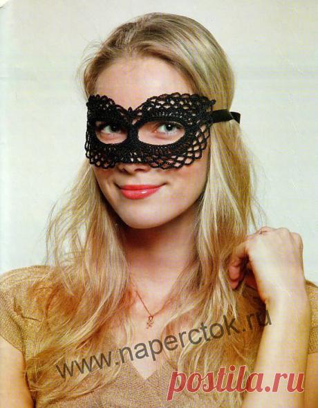 карнавальная маска крючком