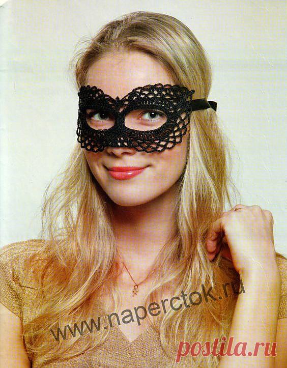 карнавальная маска крючком