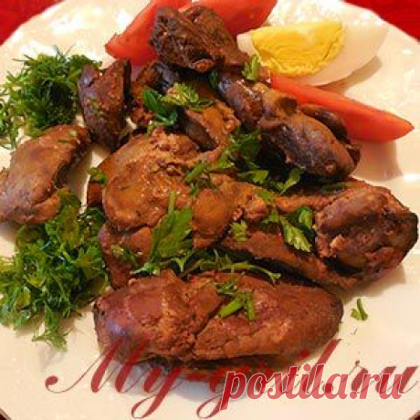 Куриная печень в аэрогриле