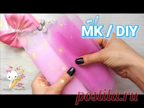 САМЫЕ нежные банты "ПРИНЦЕССЫ" / МК канзаши / DIY delicate bows "PRINCESS"