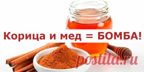 Корица и мед = БОМБА | Полезные советы