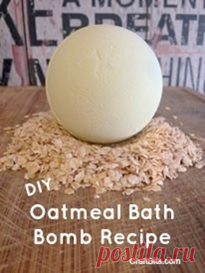 Oatmeal Bath Bomb Recipe — craftbits.com