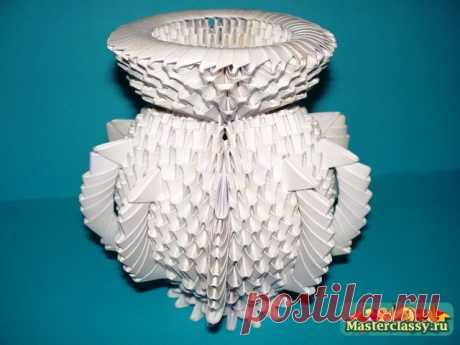Модульное оригами. Ваза. Мастер-класс