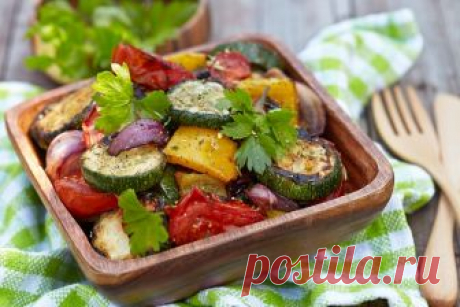 Как приготовить овощи в духовке