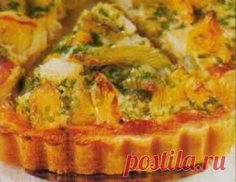 Кулинарный рецепт Рыбный пирог с фото