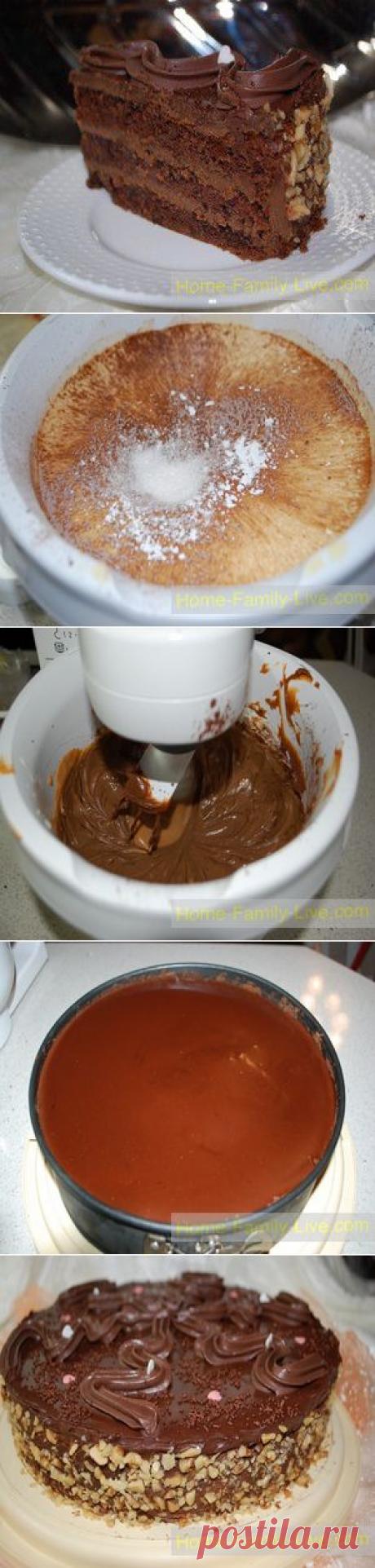 Торт шоколадный - Кулинарные рецепты