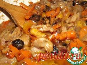 Цимес мясной по рецепту тети Двойры из Одессы - кулинарный рецепт