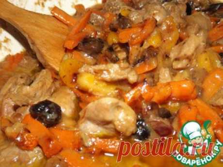 Цимес мясной по рецепту тети Двойры из Одессы - кулинарный рецепт