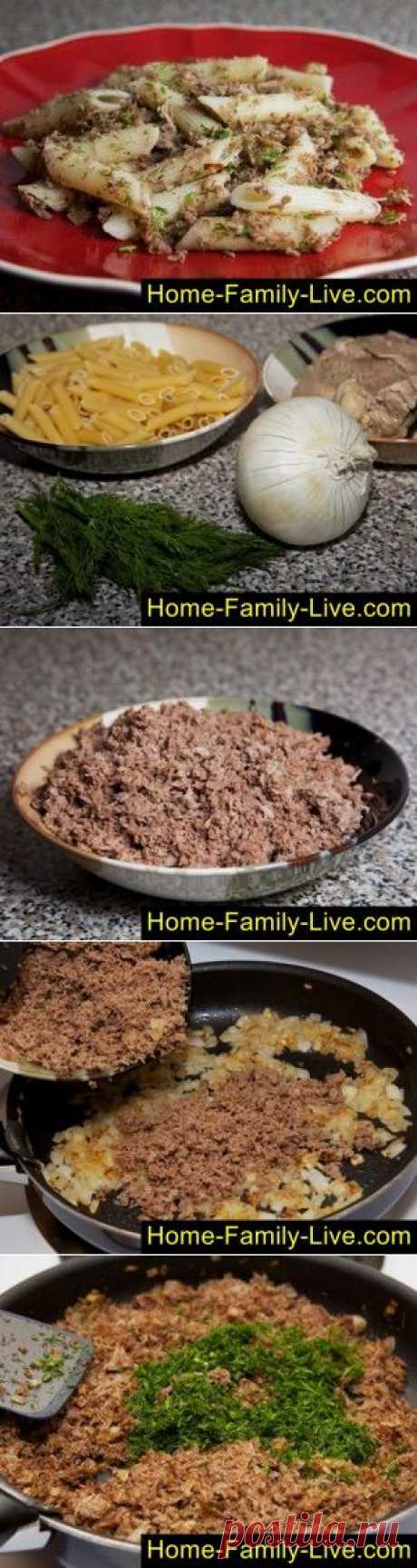 Макароны по-флотски - пошаговый фоторецепт - макароны с фаршемКулинарные рецепты