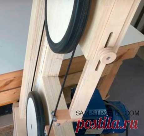 Ленточная пила своими руками: подробные размеры, фото и описание изготовления