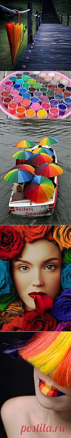 rainbow lashes | Windows to the Soul