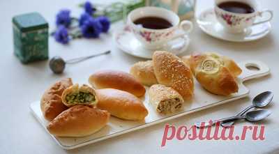 Пирожки – тесто для пирожков, пирожки с мясом, пирожки с капустой, пирожки с картошкой, пирожки с яйцом и луком на Gastronom.ru