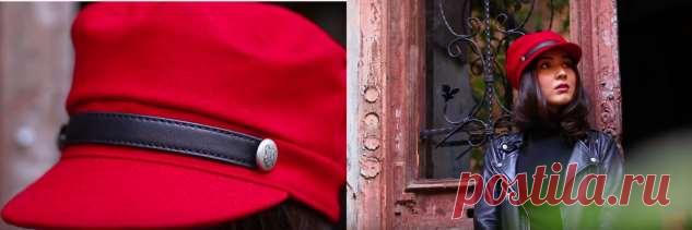 Модное красивое кепи, с выкройкой справится даже новичок | Краше Всех