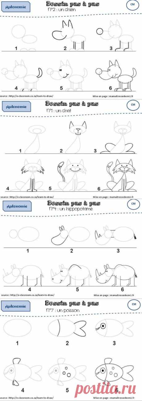 Уроки рисования - Поделки с детьми | Деткиподелки