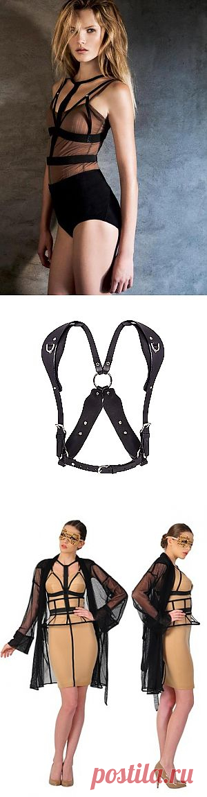 Корсетные ремни harness (трафик) / Ремни / Модный сайт о стильной переделке одежды и интерьера