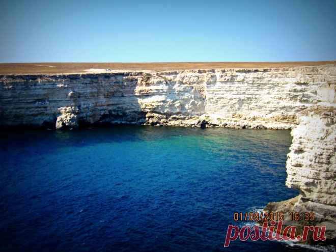 Россия. Крым. Мыс Тарханкут.