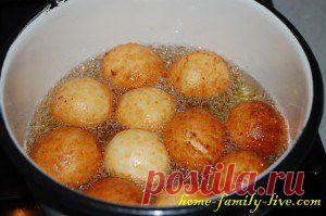 Творожные колобки - Кулинарные рецепты