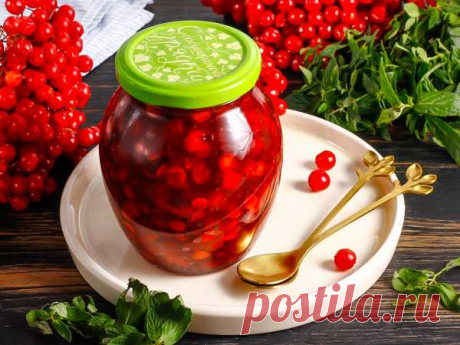 Варенье из калины красной (с косточками) — рецепт с фото пошагово