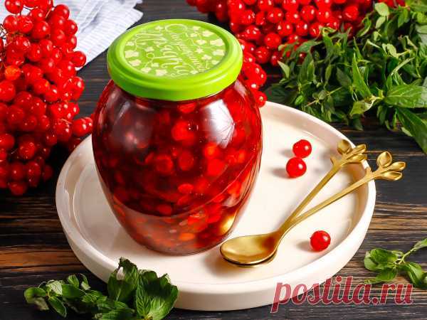 Варенье из калины красной (с косточками) — рецепт с фото пошагово