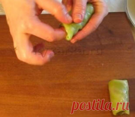 Оригинальный способ сворачивания голубцов | Четыре вкуса