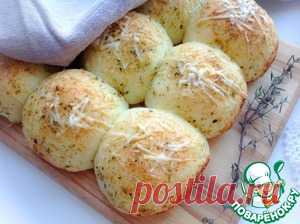Чесночные булочки с пармезаном - кулинарный рецепт