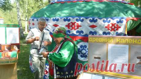 На празднике Односельчан в дер. Бурангулово в 2014 году.