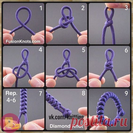 Плетение шнура: мастер-класс — Сделай сам, идеи для творчества - DIY Ideas