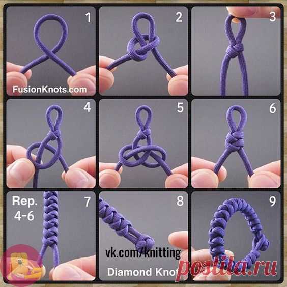 Плетение шнура: мастер-класс — Сделай сам, идеи для творчества - DIY Ideas
