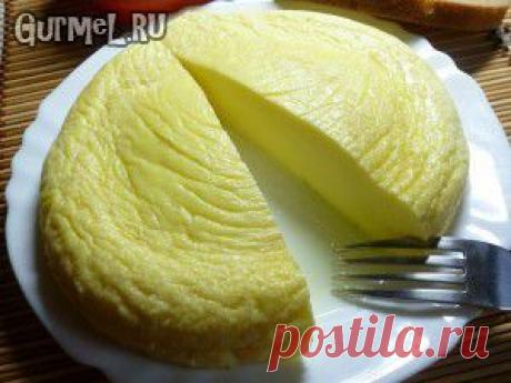 очень пышный, нежный и воздушный омлет в... пакете.