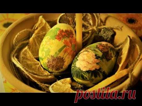 как покрасить яйца к Пасхе без краски