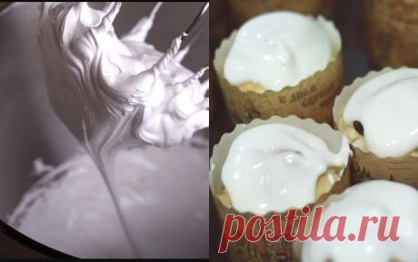 Белая глазурь, которая не крошится и не ломается. Самый удачный рецепт, которым пользуюсь уже много лет. Очень красиво ложится, застывает и при этом никогда не крошится! 

🏻 Сохраните себе к Пасхе 2019!

Ингредиенты:
1 стакан сахарной пудры (можно сахар);
1 ч.л. быстрорастворимого желатина;
2 капли лимонного сока;
вода 4-2 ст.л;
ванилин по вкусу.

Белая глазурь. Пошаговый рецепт:
Желатин залейте 2 ст.л. воды и оставьте в стороне, пока не набухнет.
Сахарную пудру (или саха...