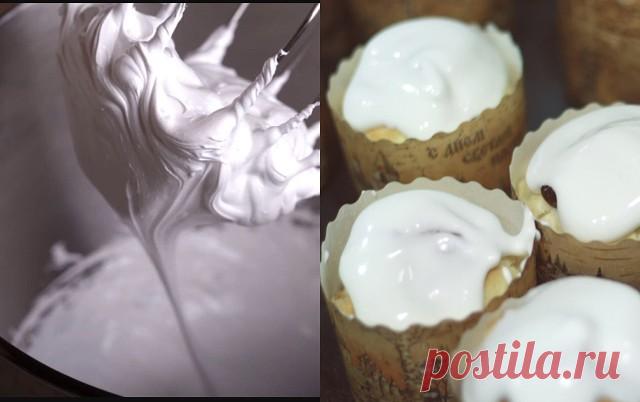 Белая глазурь, которая не крошится и не ломается. Самый удачный рецепт, которым пользуюсь уже много лет. Очень красиво ложится, застывает и при этом никогда не крошится! 

🏻 Сохраните себе к Пасхе 2019!

Ингредиенты:
1 стакан сахарной пудры (можно сахар);
1 ч.л. быстрорастворимого желатина;
2 капли лимонного сока;
вода 4-2 ст.л;
ванилин по вкусу.

Белая глазурь. Пошаговый рецепт:
Желатин залейте 2 ст.л. воды и оставьте в стороне, пока не набухнет.
Сахарную пудру (или саха...