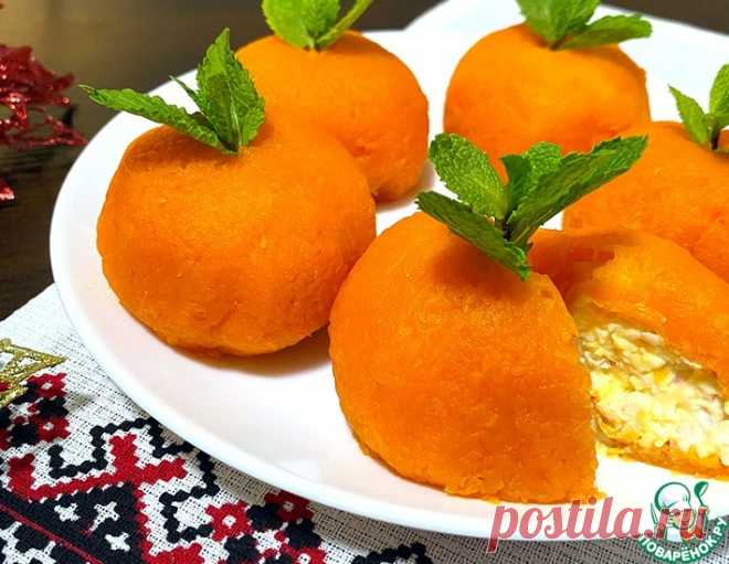 Закуска "Мандаринки" на праздничный стол – кулинарный рецепт