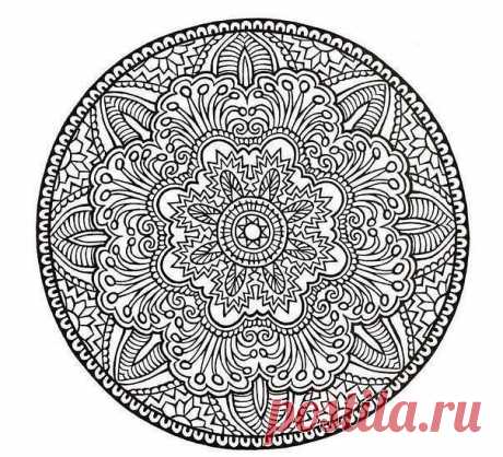 Раскраски, помогающие привести мысли в порядок и улучшить зрение
