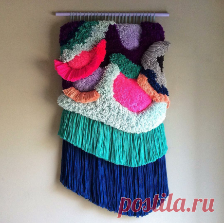 Яркая волна: потрясающие гобелены Judit Just - Ярмарка Мастеров - ручная работа, handmade