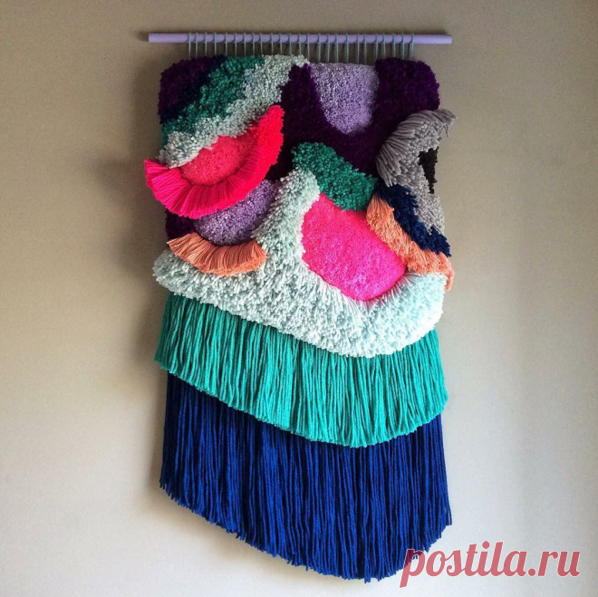 Яркая волна: потрясающие гобелены Judit Just - Ярмарка Мастеров - ручная работа, handmade