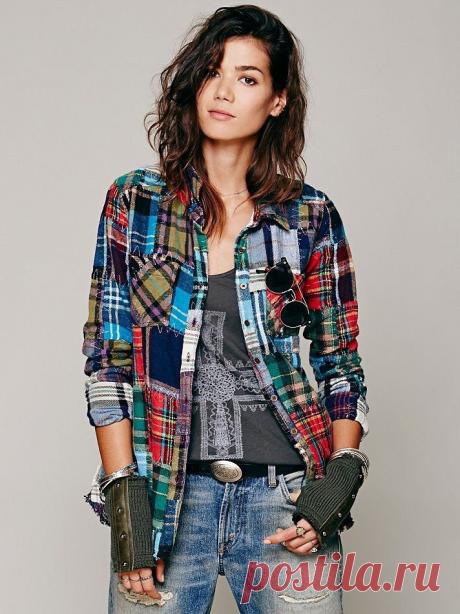 Идеи для рубашек от Free People / Рубашки / Своими руками - выкройки, переделка одежды, декор интерьера своими руками - от ВТОРАЯ УЛИЦА