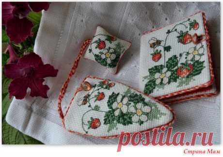 Комплект для рукоделия &quot;Земляничная поляна&quot; - Бискорню и другие &quot;кривульки&quot; - Страна Мам