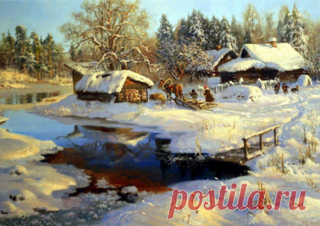 А чудеса не за горами, они так близко, прямо здесь! Художник Жданов Владимир