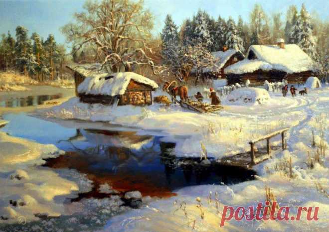 А чудеса не за горами, они так близко, прямо здесь! Художник Жданов Владимир