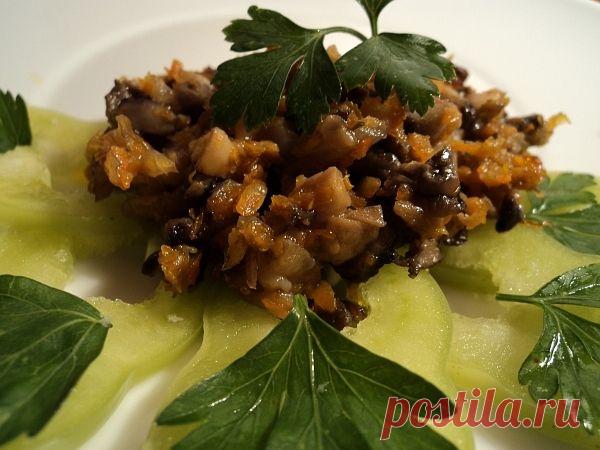 Грибная икра рецепт