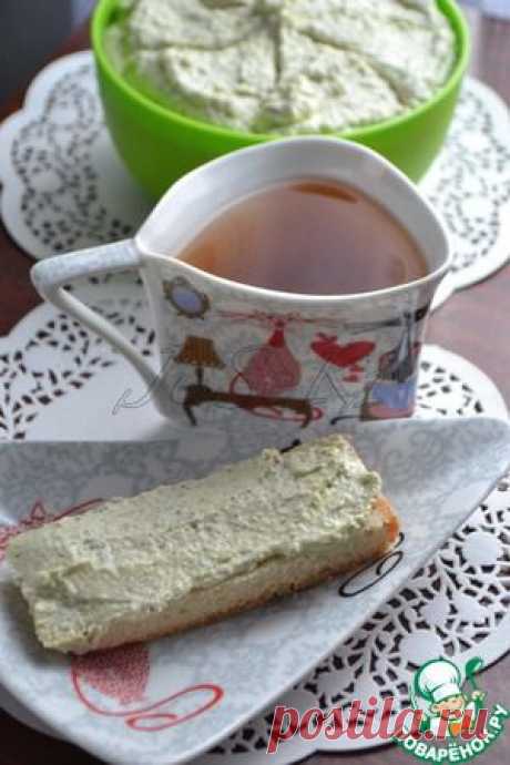 Паштет из брынзы с чесноком и грецкими орехами - кулинарный рецепт