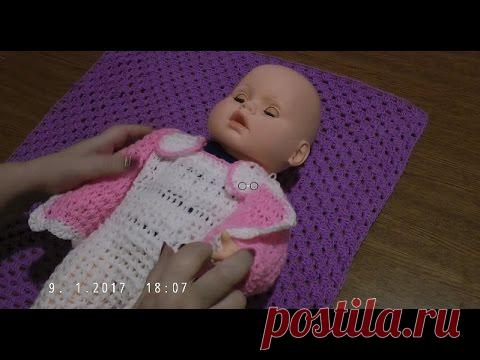 Повашим просьбам сегодня начинаем вязать комплект для выписки новорожденного. Первый МК о том, как связать кофточку. Второй будет о вязании полукомбинезона, ...