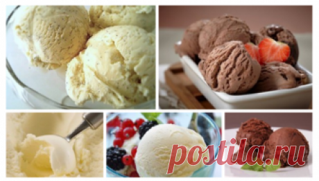 Рецепты домашнего мороженого