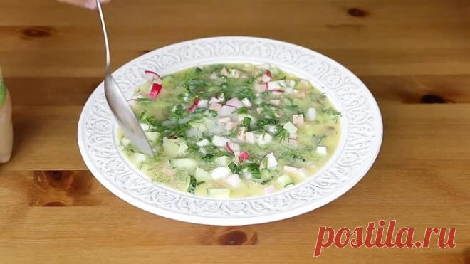 Окрошка на квасе