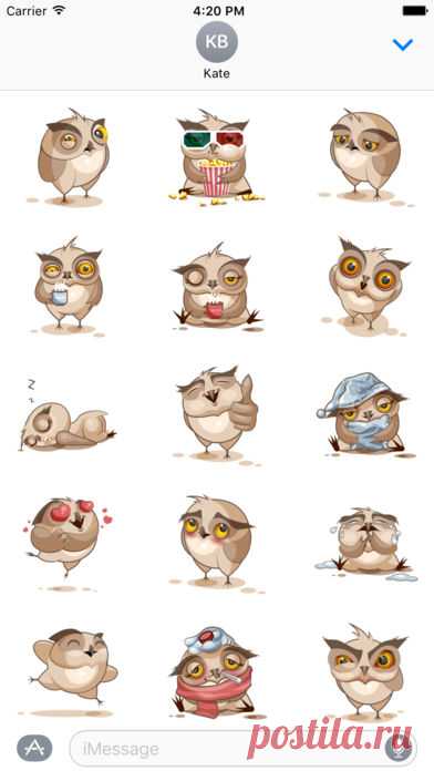 Owl Stickers on the App Store